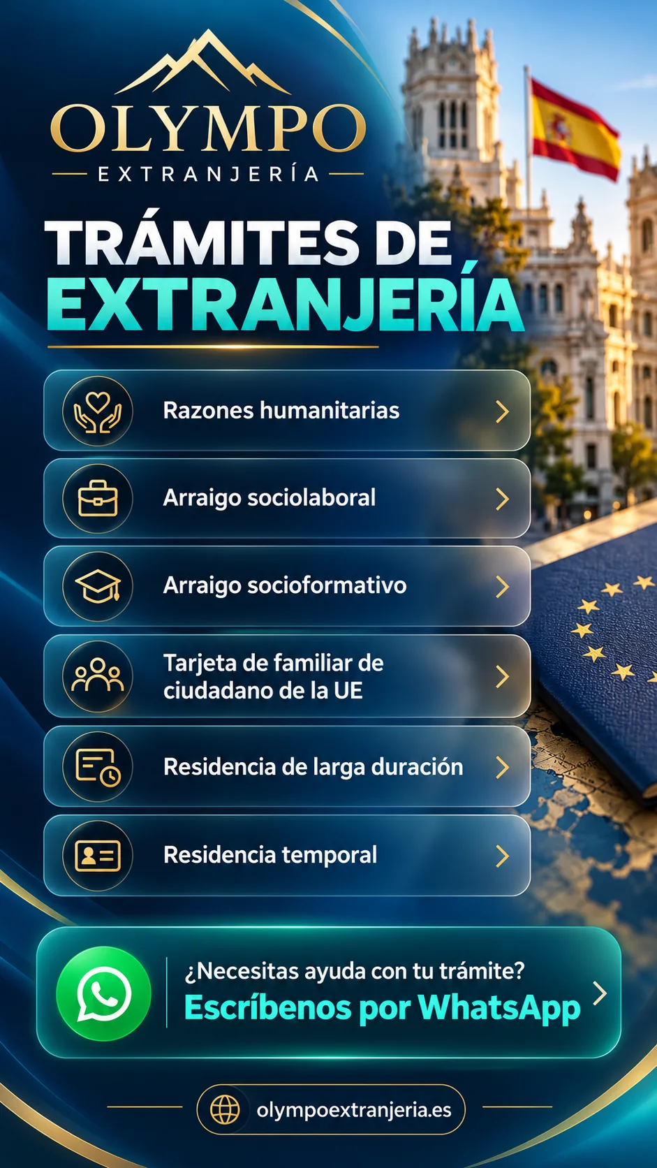 Estado promocional 1 de Olympo Extranjería